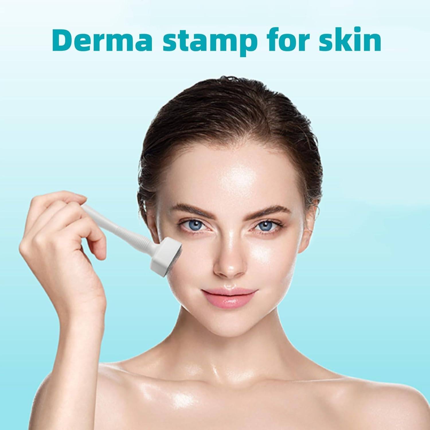 Microneedles Derma Roller Stamp 0.25 Mm, Micro Needle Skin Care Tool