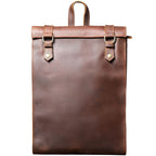 Personality Cowhide School Bag Leather Retro Men