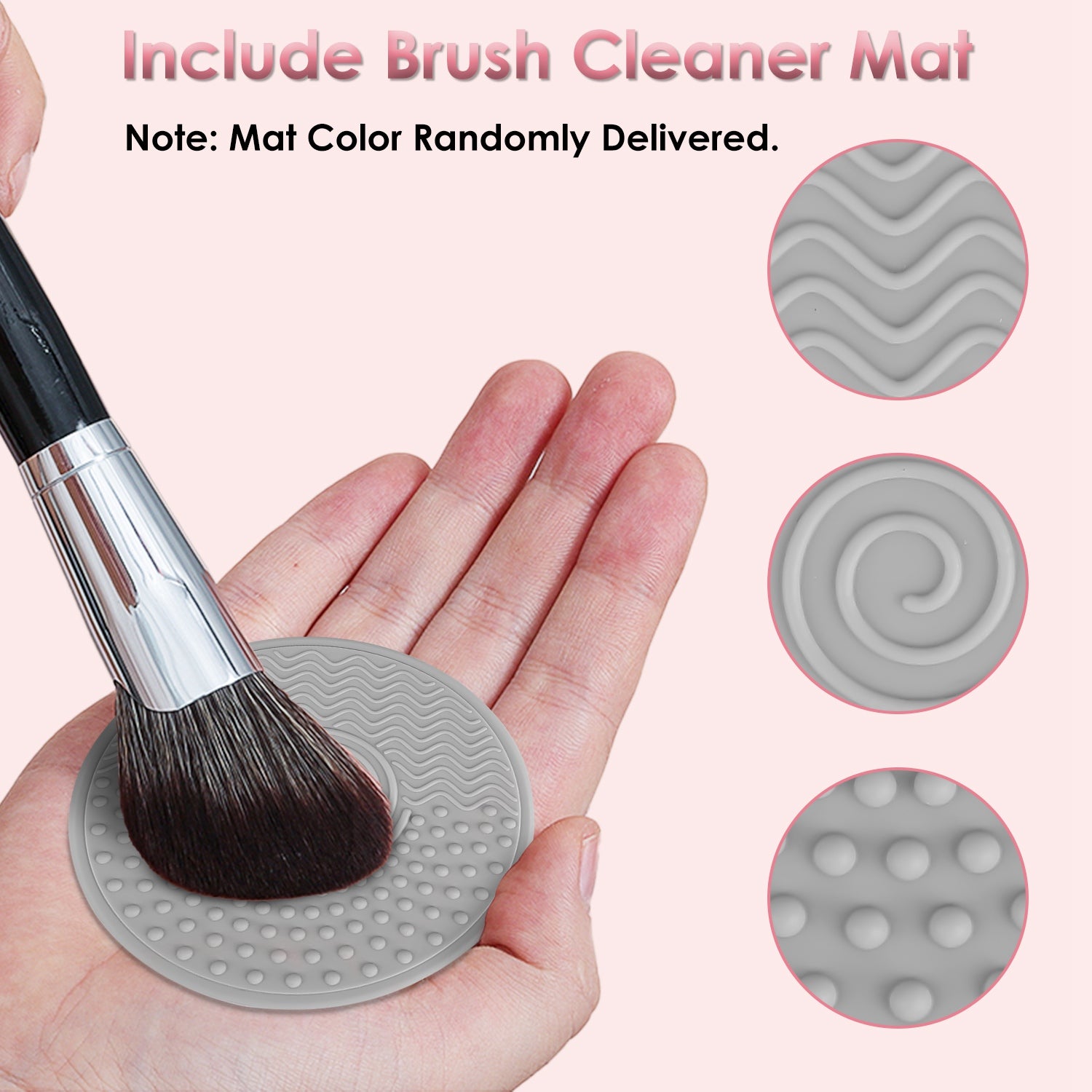 4 In 1 Electric Makeup Brush Cleaner USB Powered Automatic Brush Blender Machine With Timer Digital Display Cleaning Drying UV Disinfection Brush Storage For All Types Of Brushes Valentines Day Gift