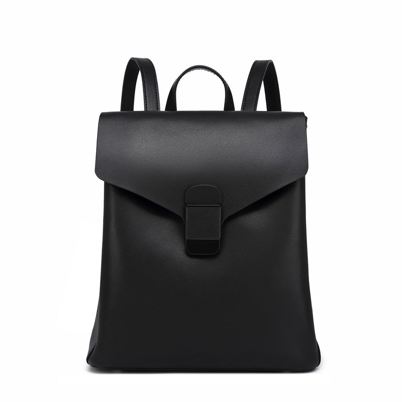 Leather Backpack Light Simple Everything Casual