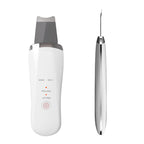 Electric Ultrasonic Skin Scrubber Face Spatula Home Ultrasonic Skin Scrubber Facial Cleaner Handheld Mini Derma Galvanica Tightening Face Scrubber Machine Skin Scrubber USB Ultrasonic
