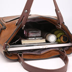 Retro Large-capacity Handbags Simple Crossbody Shoulder Bags For Women