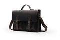 Top Cowhide Leather Computer Bag Crossbody Business Handbag