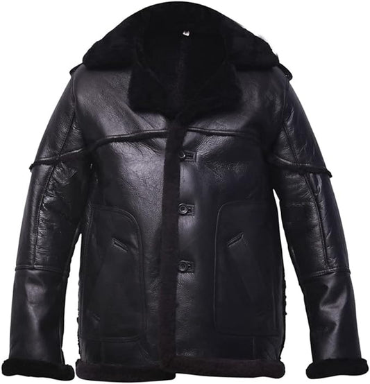 The Punisher Billy Russo flying Shearling Jacket