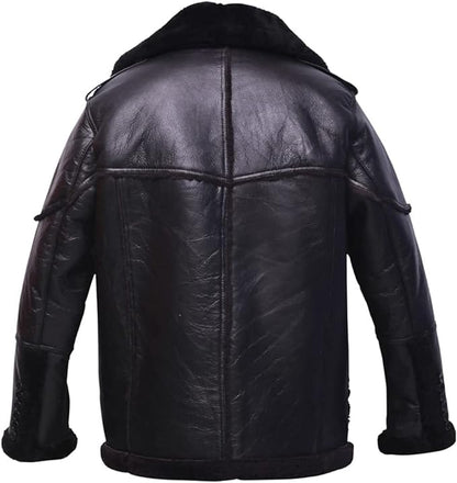 The Punisher Billy Russo flying Shearling Jacket