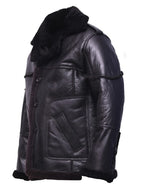ZA Fashion Cloud Billy Russo The Punisher Season 2 Ben Barnes Shearling Jacket