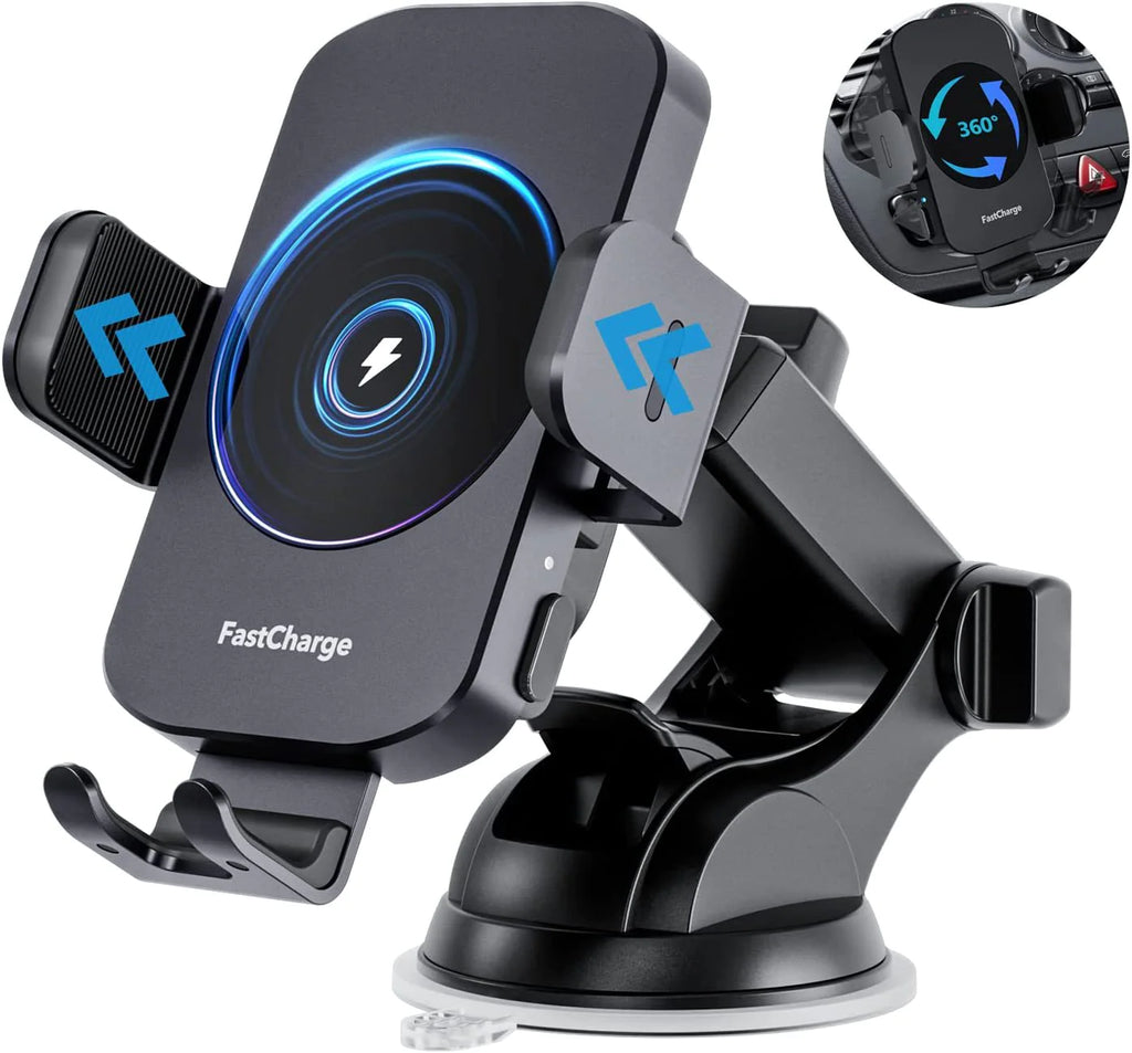Wireless Charging Car Mount for Navigation