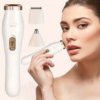 3 In 1 Eyebrow Ear Nose Beard Trimmer Set Hair Remover Clipper Shaver USB  Rechargeable