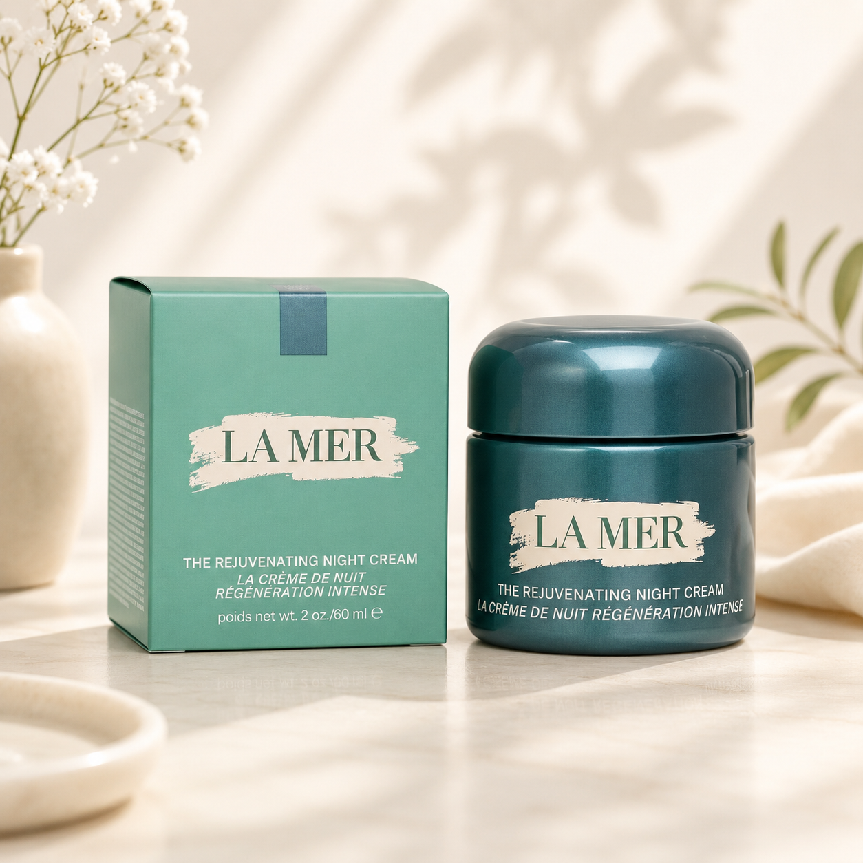 LA MER The Rejuvenating Night Cream – 2oz / 60ml (NEW & Sealed) (Copy)