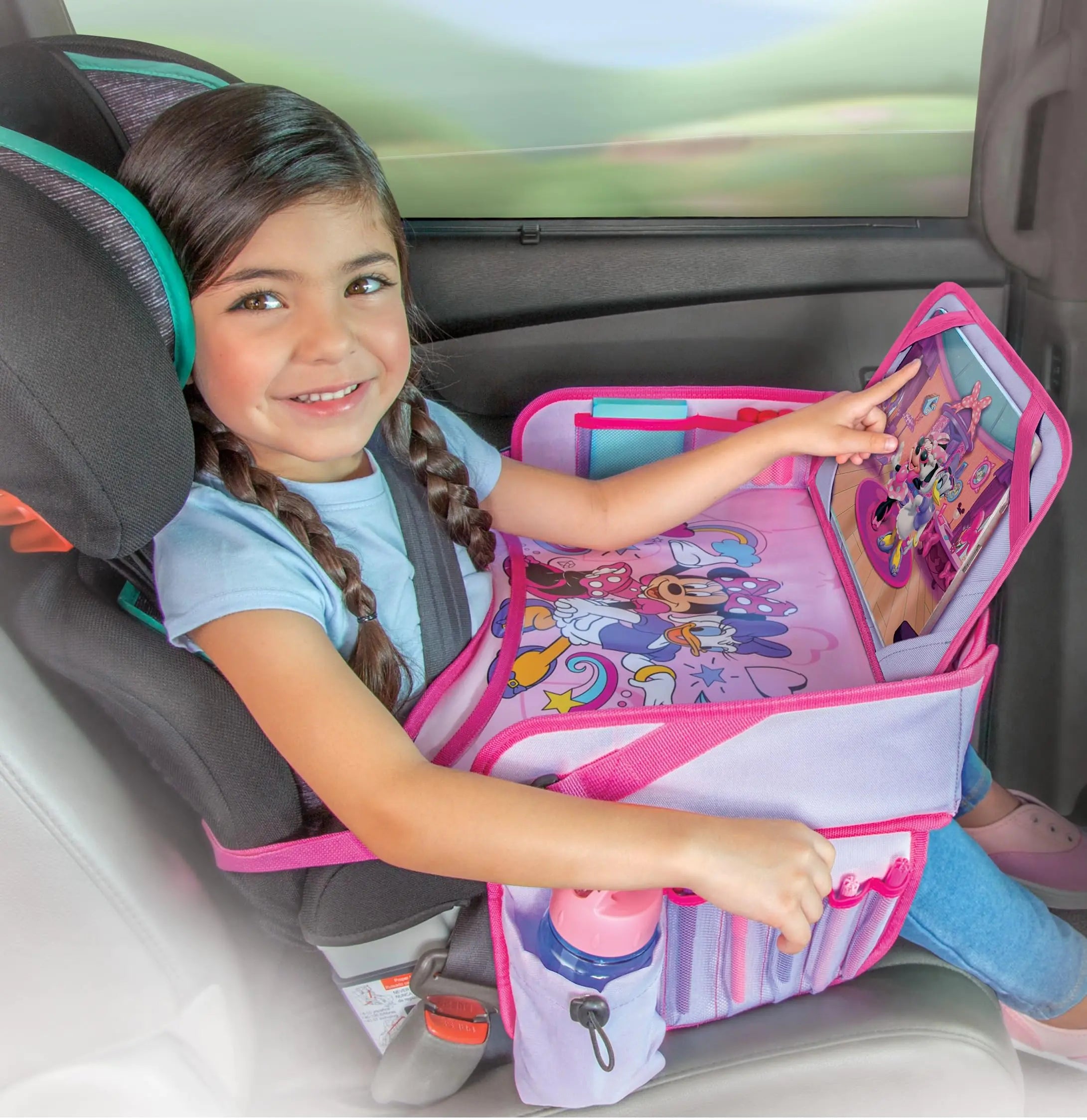 Minnie Mouse Kids Travel Tray for Car Seat