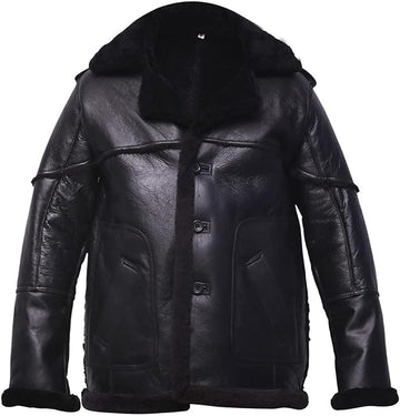 ZA Fashion Cloud The Punisher Billy Russo flying Fur Shearling leather Winter Jacket