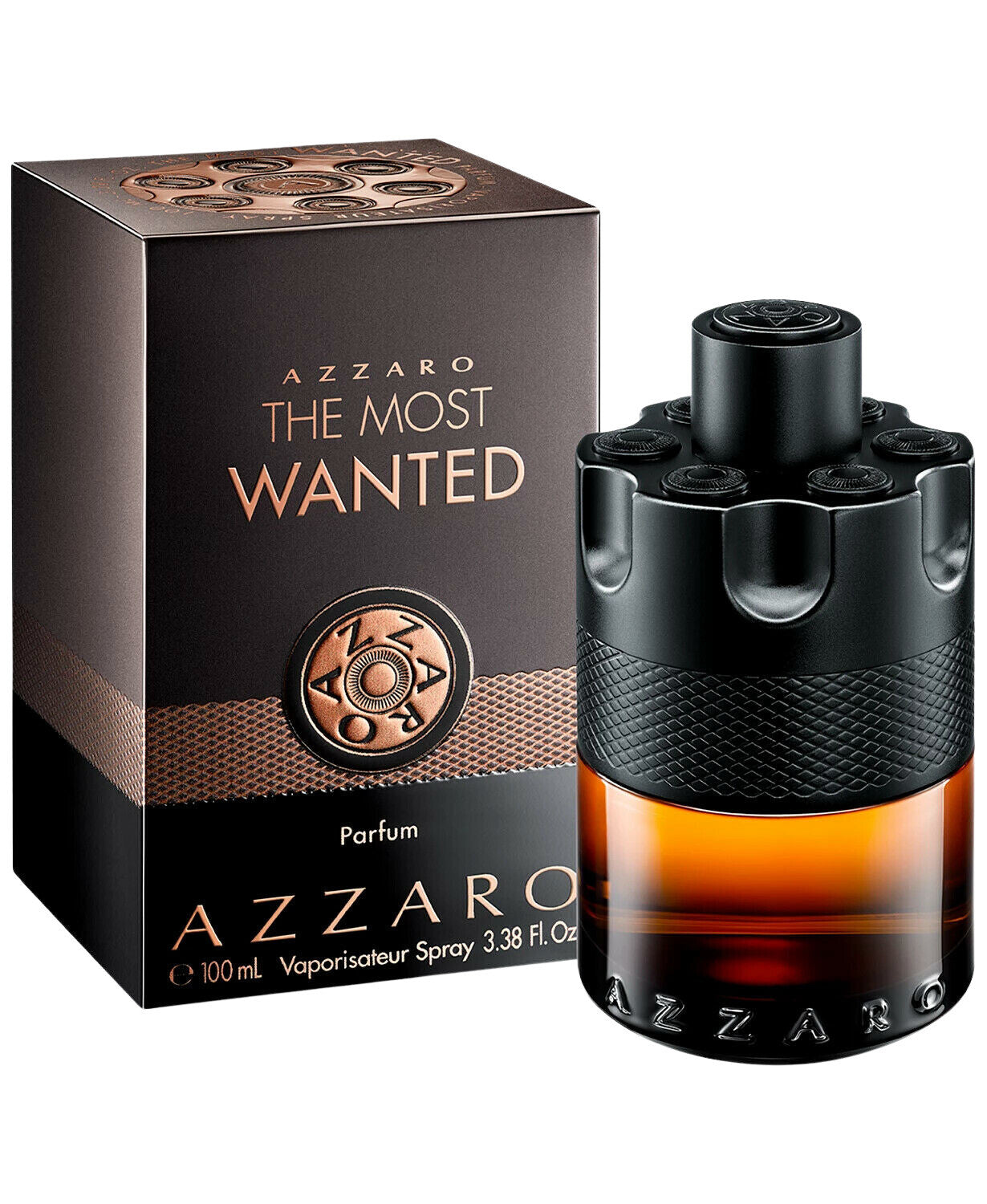 Azzaro The Most Wanted 3.38 oz Parfum Cologne for Men