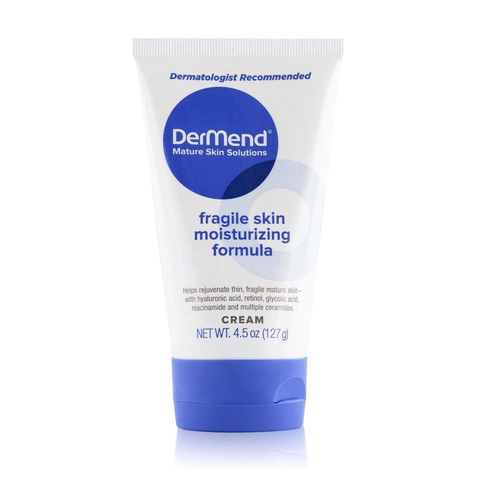 Dermend Fragile Skin Moisturizer 4.5oz Strengthen Tighten Mature Skin