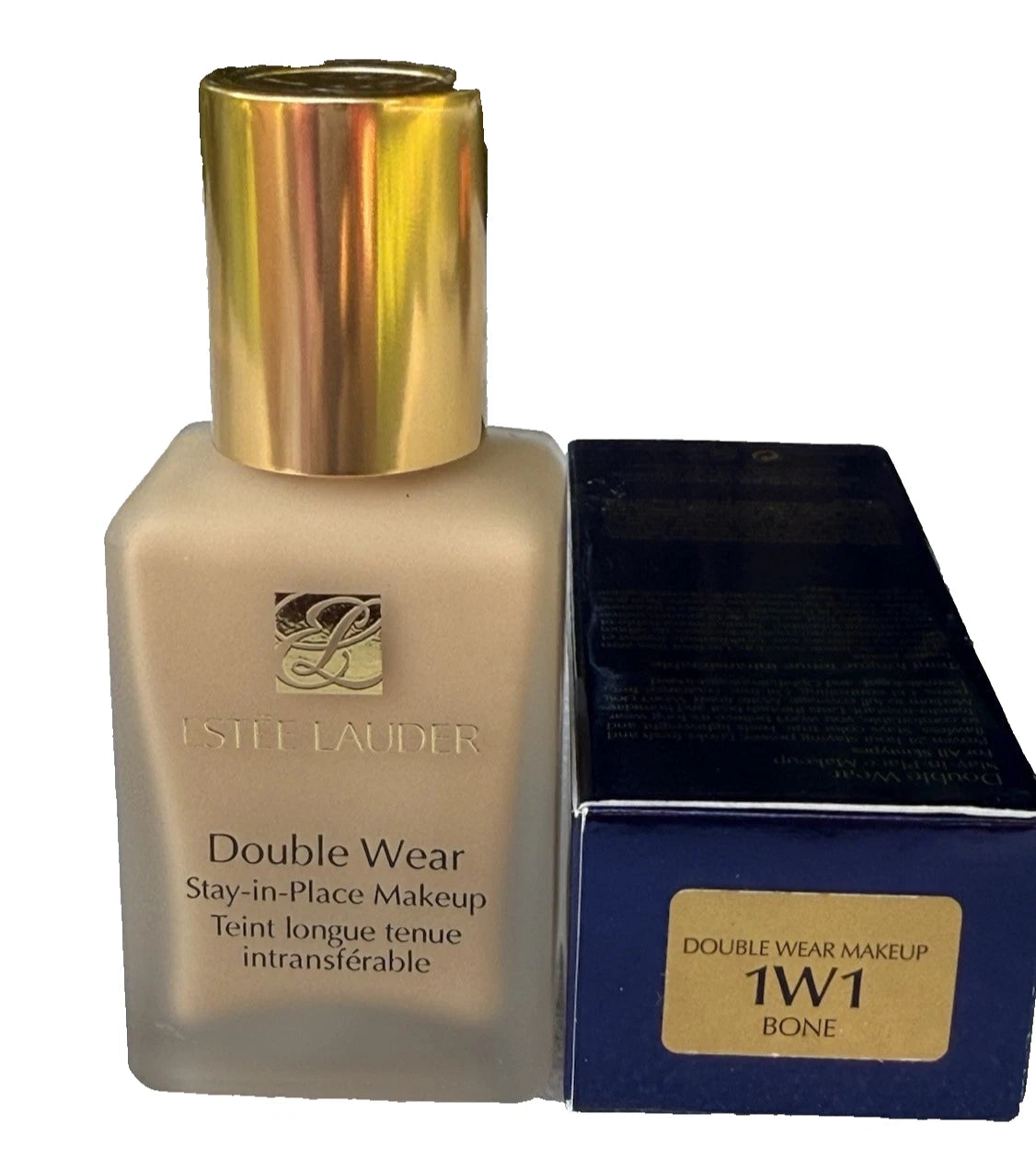 Estée Lauder Double Wear Foundation Cream - 1W1 Bone (1oz)