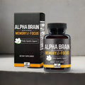 Alpha BRAIN Nootropic Brain Health, Memory and Focus Support, 60 Ct