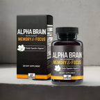 Alpha BRAIN Nootropic Brain Health, Memory and Focus Support, 60 Ct