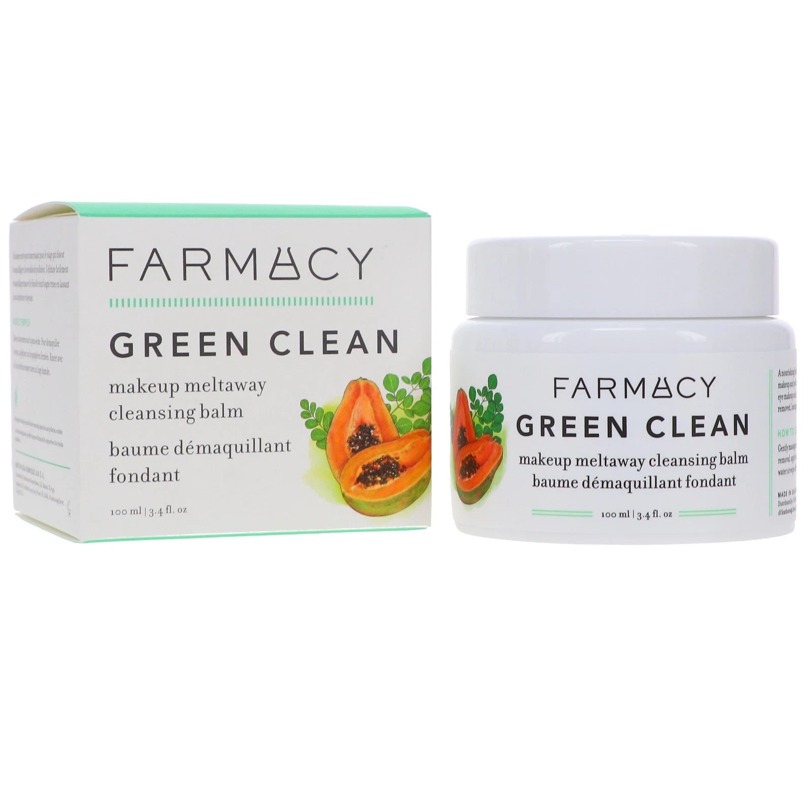 Farmacy Green Clean Makeup Meltaway Cleansing Balm 3.4 oz