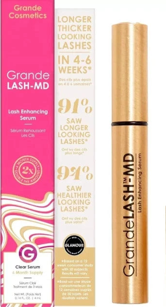 New Packaging GrandeLASH-MD Grande Lash Eyelash Enhancing Conditioning Serum 4ml