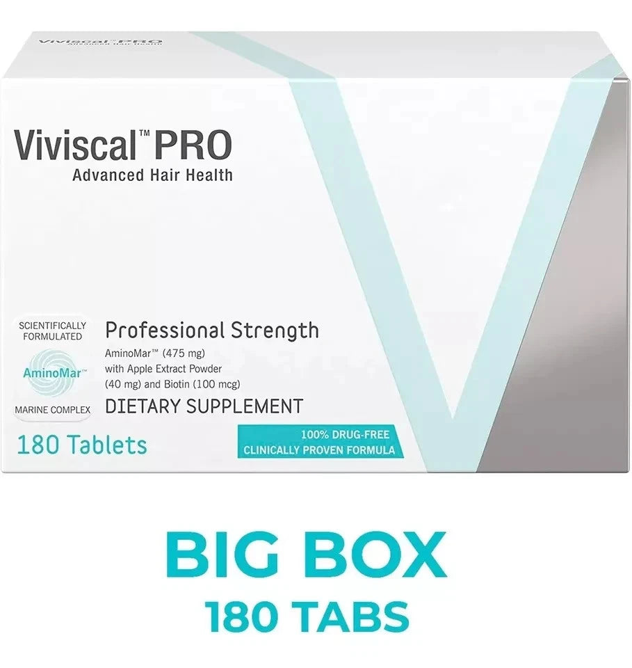 VIVISCAL PRO - Professional Hair Growth Tablets 180 Exp. 12/2027