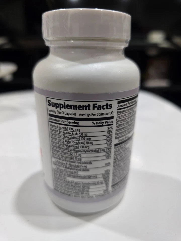 10X Health Optimize Methylated Multivitamin 90 Capsules free shipping.