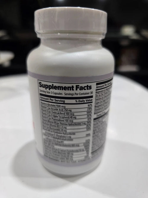 10X Health Optimize Methylated Multivitamin 90 Capsules free shipping.