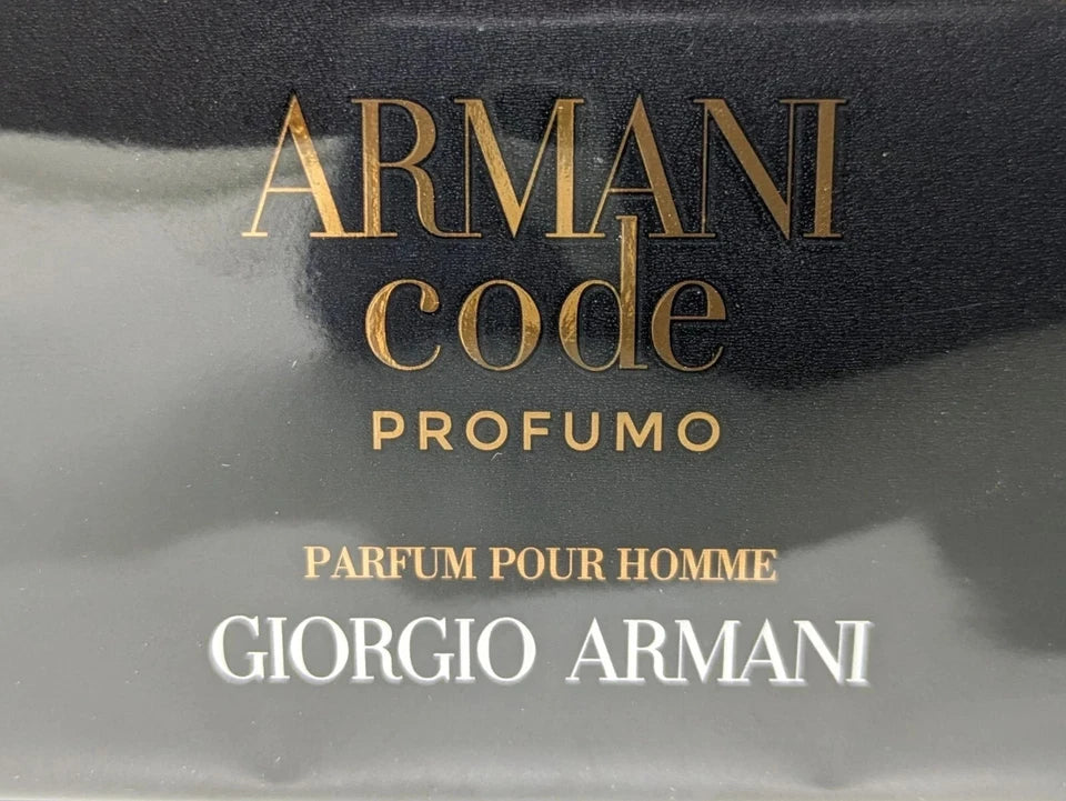 Giorgio Armani Code PARFUM 3.7oz-110mL Sealed pack