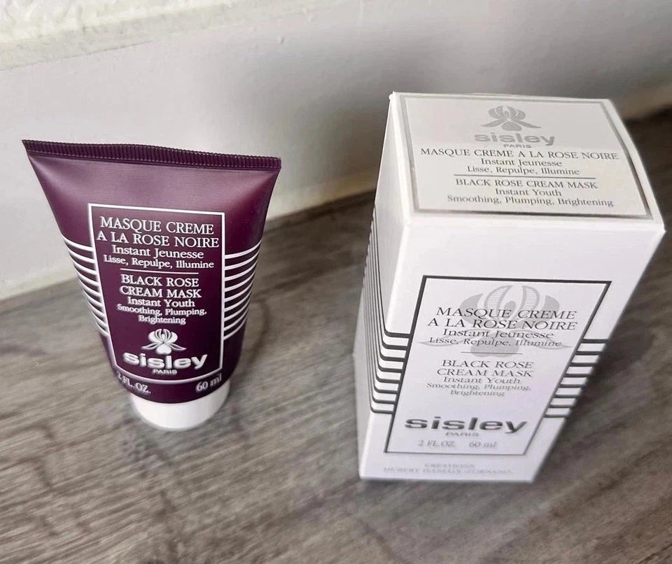 New Black Rose Cream Mask by Sisley Paris Instant Youth 2 oz 60ML New