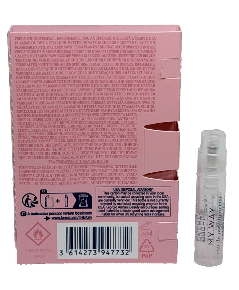 Giorgio Armani My Way Nectar | Eau de Parfum EDP | Sample 1.2 ml / 0.04 fl oz