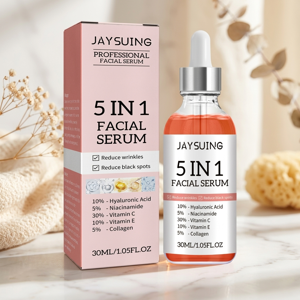 5 In 1 Facial Essence Moisturizes Skin, Tightens Skin, Lightens Spots, Acne, And Beautifies Skin Essence