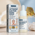 Jaysuing Lactobionic Acid Liquid Exfoliating Blackheads Shrinking Pores Cleansing Moisturizing Skin